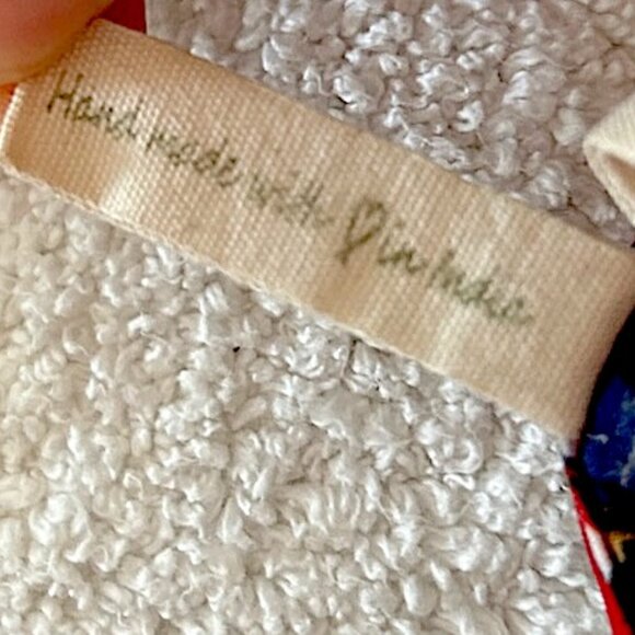 Japna open back red patchwork print blouse - Picture 5 of 11